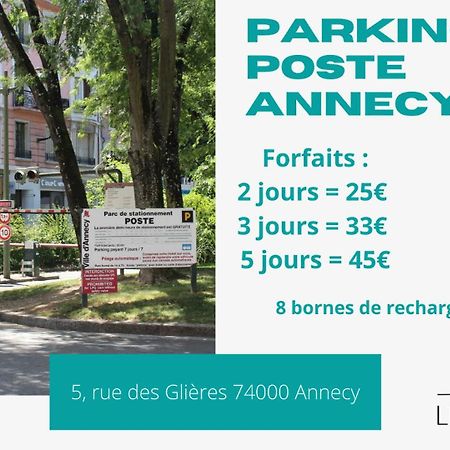 Carnot Duplex, Spacieux 3 Pieces Avec 2 Chambres Sur Les Rue Pietonnes Annecy Eksteriør bilde